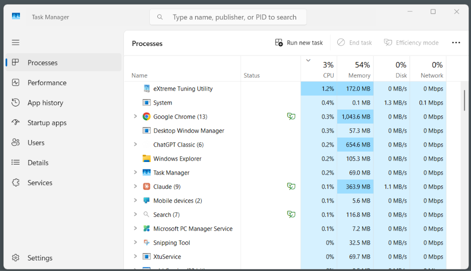 Find high usage apps