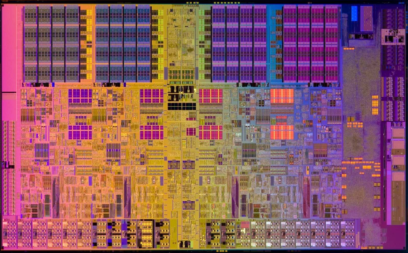 CPU die shot